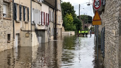 Inondations rue de l’église