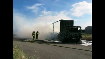 incendie camion