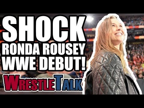 SHOCK Ronda Rousey WWE DEBUT! | WWE Royal Rumble 2018 Review