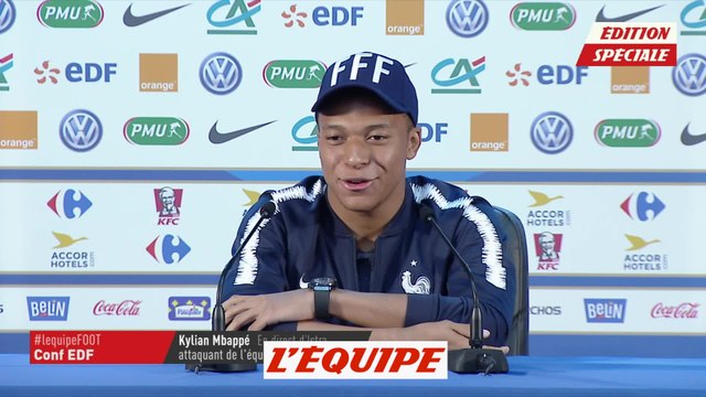 Mbappé est «prêt à accueillir de bons joueurs au PSG» - Foot - CM 2018 - Bleus