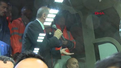 Trabzon Cumhurbaşkanı Erdoğan, Ovit Tüneli'ni Açtı-2