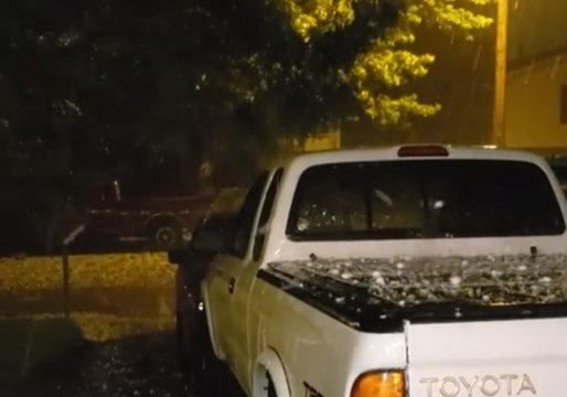 Large Hail Pounds Colorado Springs Area