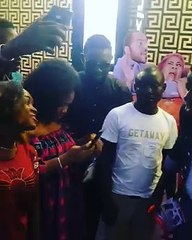 Live at Ikeja Mall. come and lets see #CrazyPeoplemovie together by 5pm.