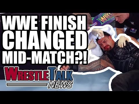 RUMOR: Brock Lesnar Vs Roman Reigns WWE WrestleMania 34 Finish CHANGED! | WrestleTalk News Apr. 2018