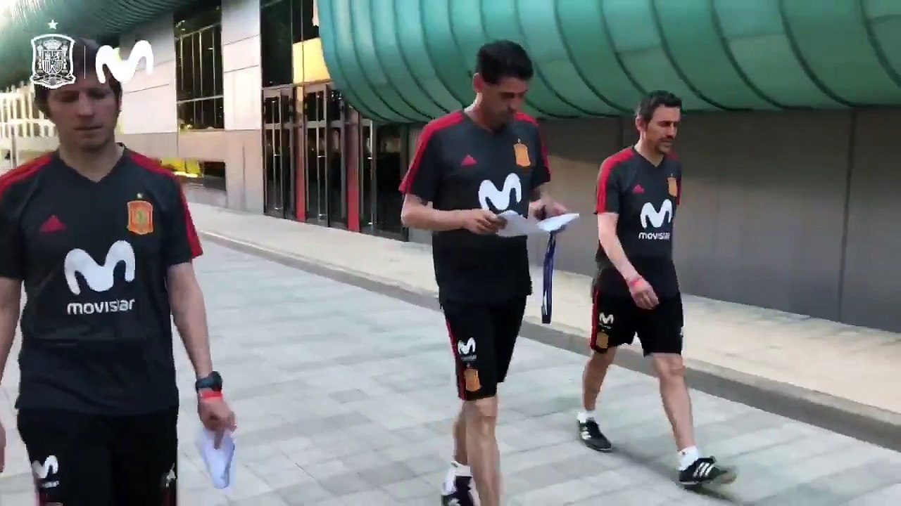 Hierro ya ejerce como seleccionador