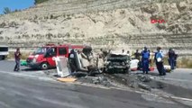 Antalya Manavgat - Otomobiller Kafa Kafaya Çarpıştı 3 Ölü, 4 Yaralı- Ek