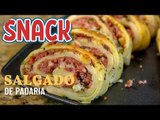 Como fazer Salgado de Frios - Salgados de Padaria Assado - SNACK!