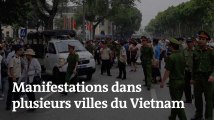 Vietnam : sur les réseaux sociaux, des images de manifestations violentes contre des Chinois