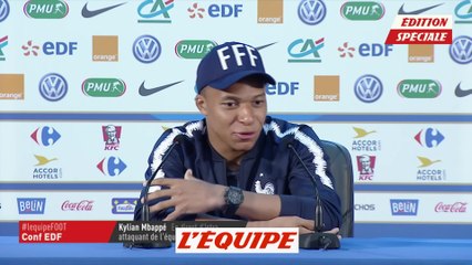Mbappé s'amuse des critiques sur Cristiano Ronaldo - Foot - CM 2018 - Bleus