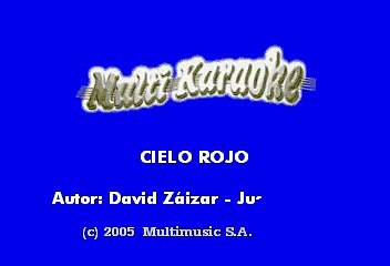 Luis Miguel - Cielo rojo (Karaoke)