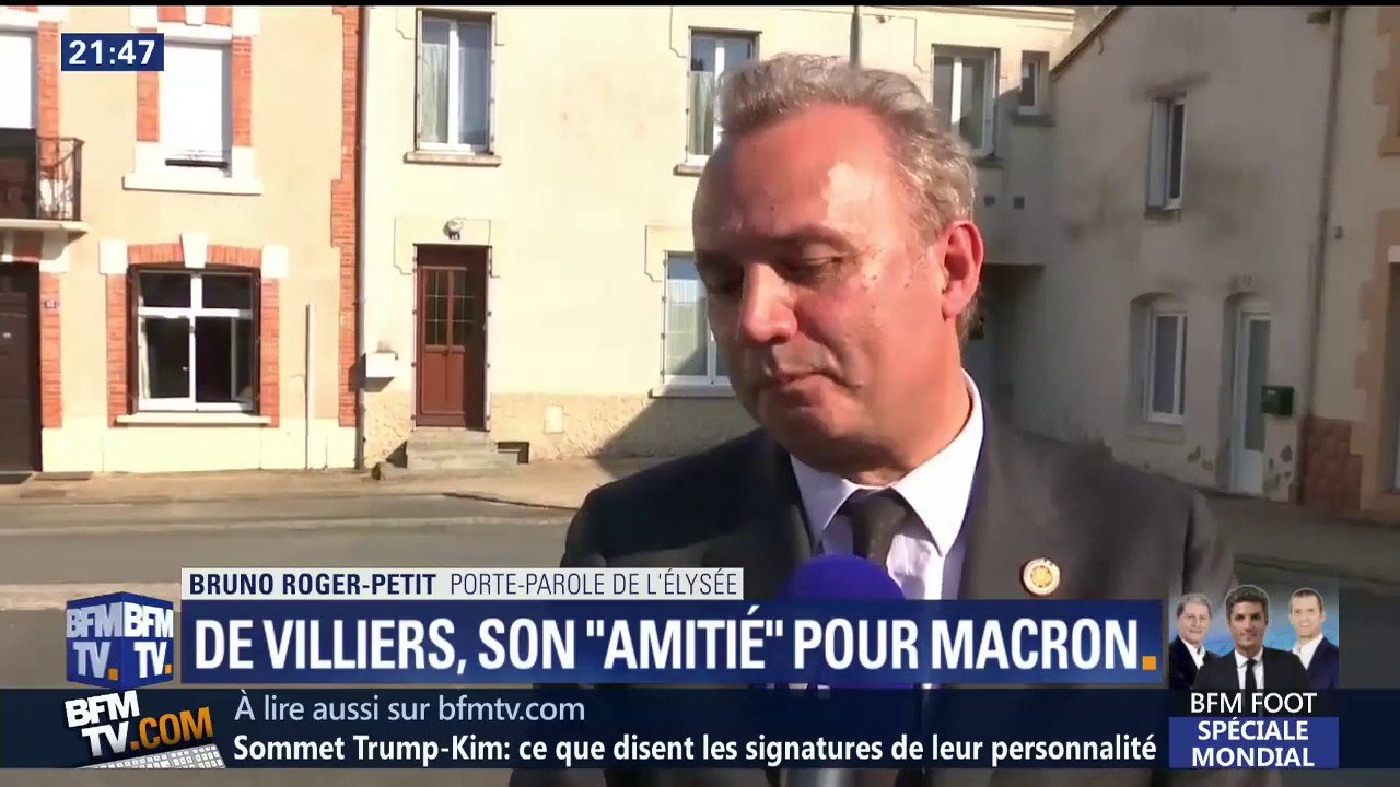 Entre Philippe de Villiers et Emmanuel Macron, "il y a le partage d’une certaine idée de la France", pour Roger-Petit