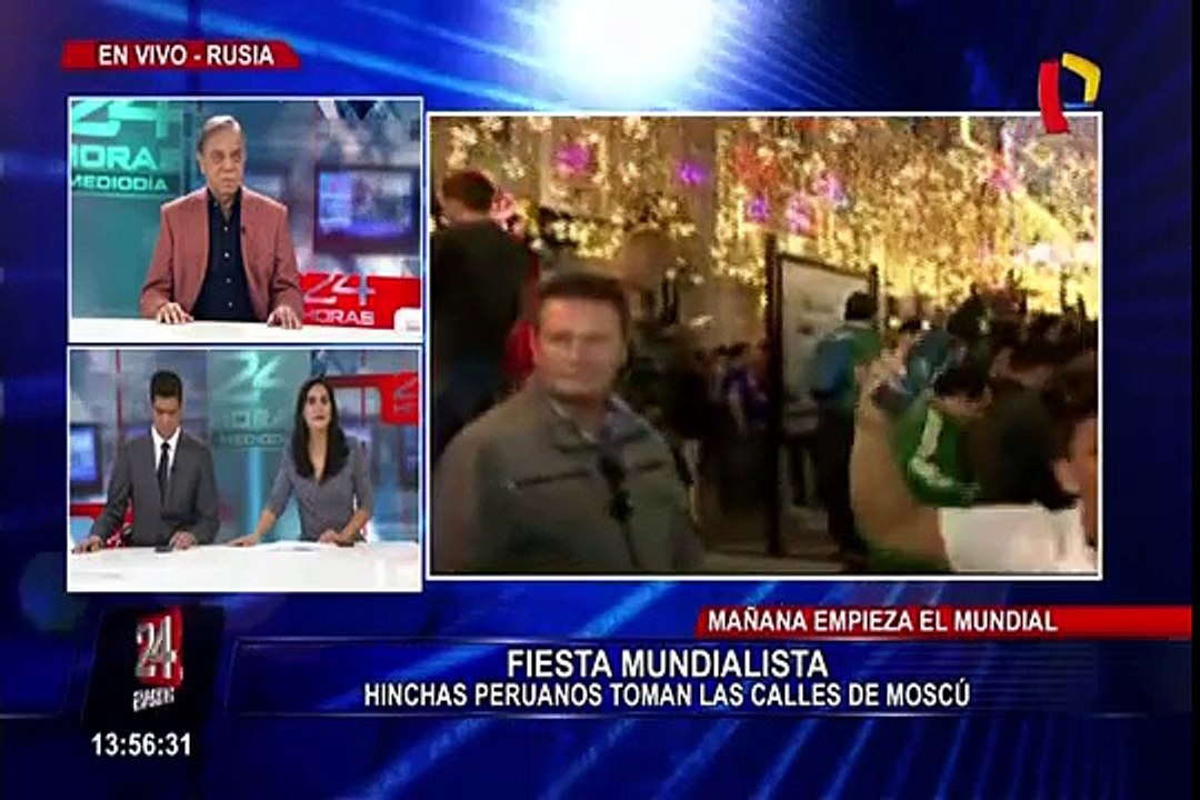 Moscú: toda la Fiesta Peruana en el epicentro del fútbol mundial
