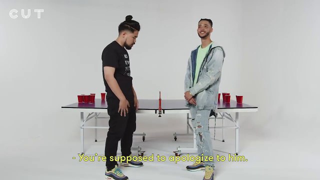 Siblings Play Fear Pong (Dae Shik vs. Dae Yang) | Fear Pong | Cut