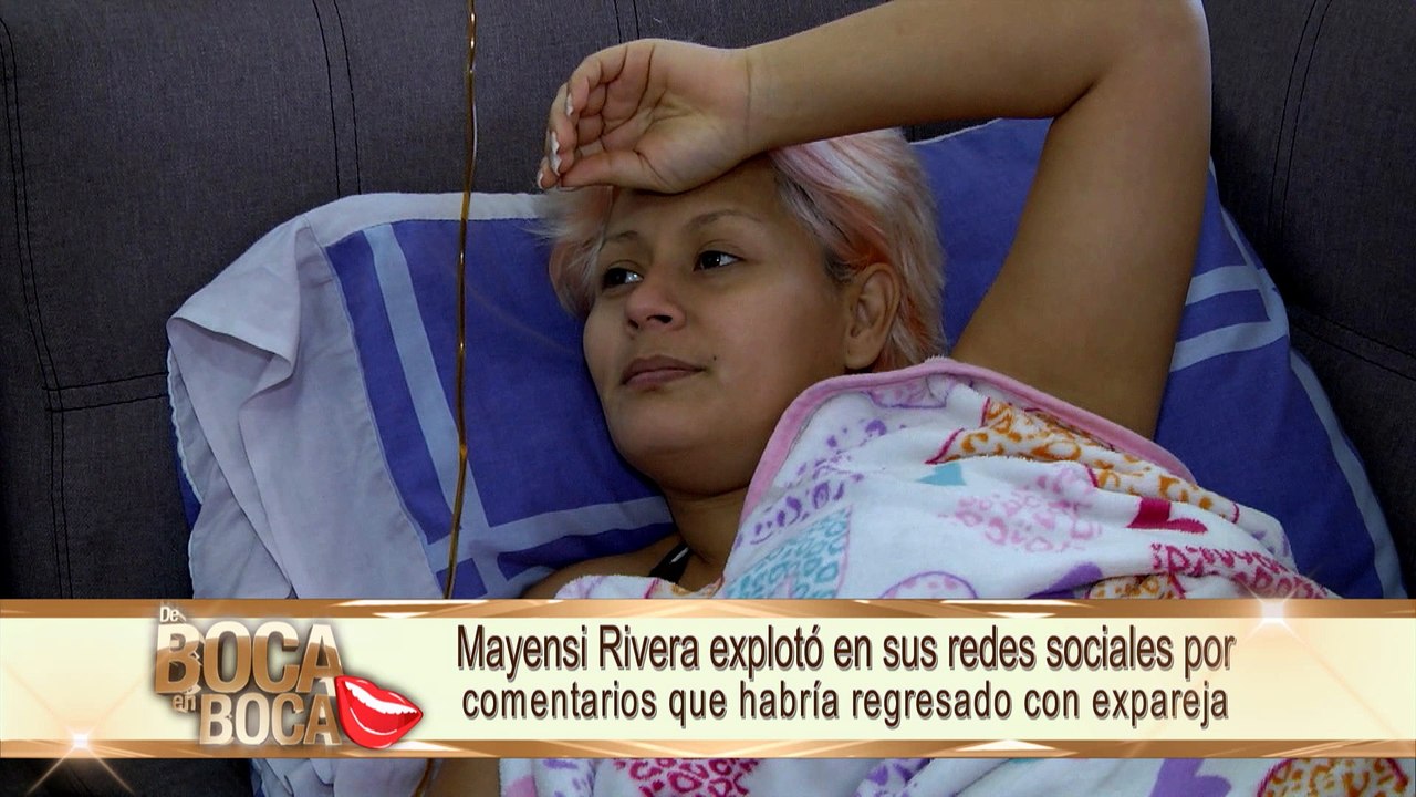 Mayensi Rivera explotó en sus redes sociales
