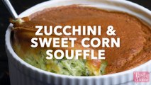 Zucchini and Sweet Corn Souffle