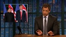 Trump's Meeting With Kim Jong-un Mocked by Late Night Hosts | THR News