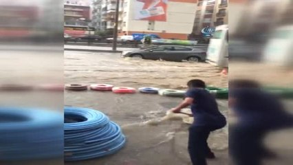 Gümüşhane'yi Yağmur ve Dolu Vurdu