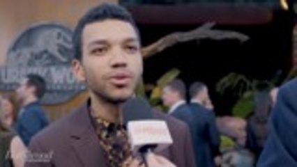 Justice Smith: "I Would Be Afraid of Dinosaurs" | 'Jurassic World: Fallen Kingdom' Premiere
