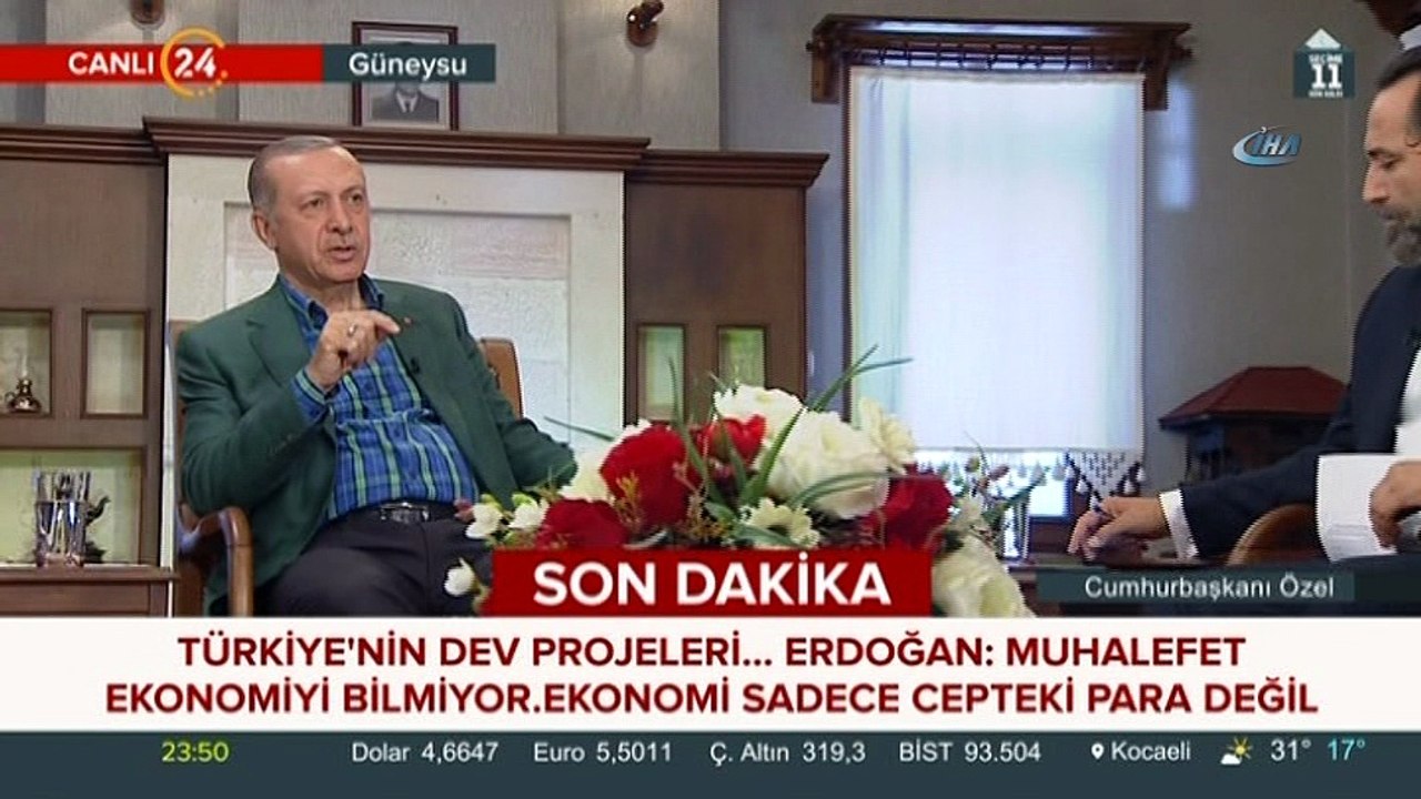 Cumhurbaşkanı Recep Tayyip Erdoğan:“24 Haziran’dan sonra ilk işimiz inşallah OHAL’i kaldırmak olacak”