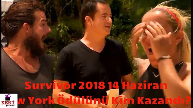 Survivor 2018 14 Haziran Ödül Oyununu Kim Kazandı? - New York'a Kim Gidecek?