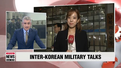 General-level inter-Korean military talks to be held at Panmunjom