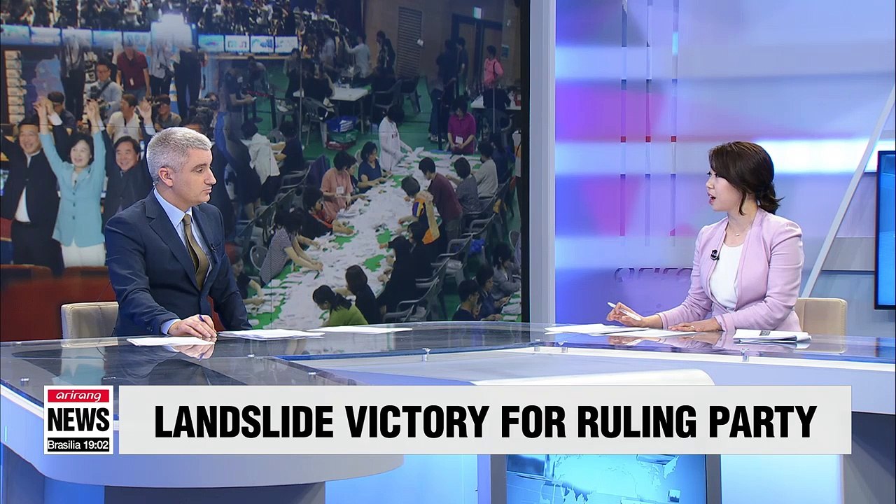 Ruling Democratic Party of Korea claims overwhelming victory in local elections