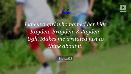 AskReddit: What's The Worst Name For a Child You've Ever Heard?