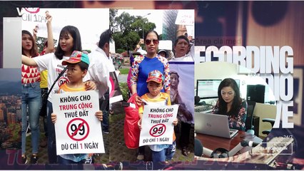 Tiếng nói người biểu tình: Phản Động - Bình thường thôi. Đổ máu ư, tôi sẳn sàng