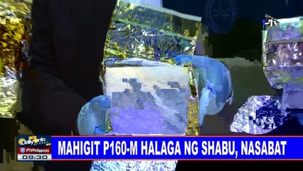 Mahigit P160-M halaga ng shabu, nasabat