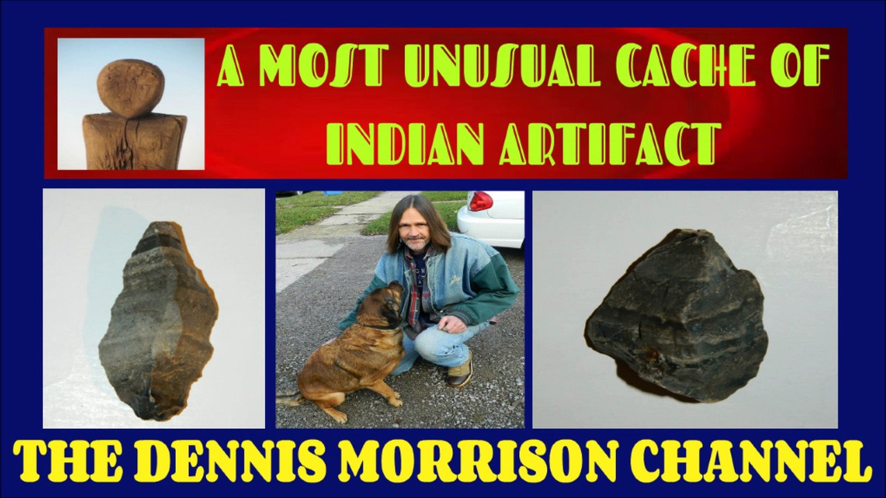 CACHE OF ARTIFACTS FROM SAGINAW, MICHIGAN