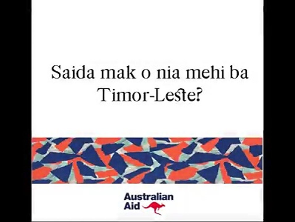 Obrigadu barak ba sira nebe partisipa ona ami nia kompetisaun ho tema “Saidá mak o nia mehi ba Timor-Leste?”. Susar uit-oan atu hili manan nain ba kompetisaun n
