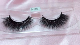 Wholesale luxury private label silk eyelash free sample