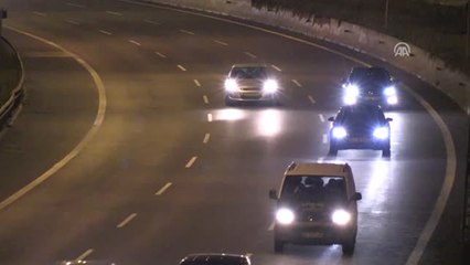 Anadolu Otoyolu'ndaki Bayram Yoğunluğu