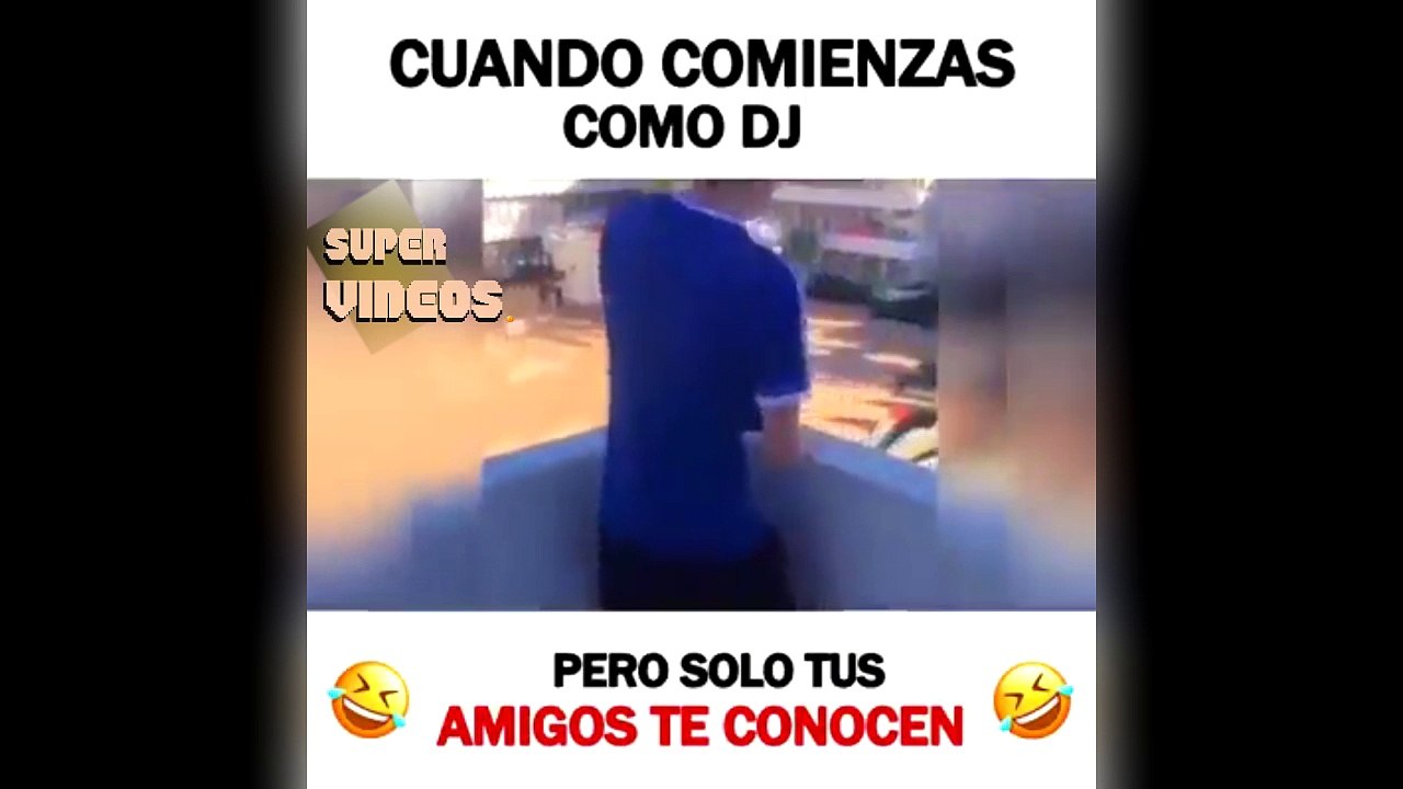 cuando eres dj pero solo  tus amigos te conocen