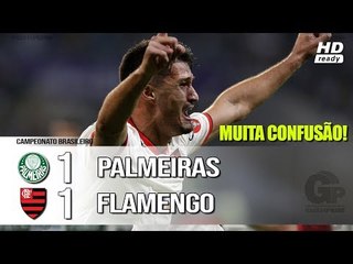 Download Video: Palmeiras 1 x 1 Flamengo - Melhores Momentos (COMPLETO HD) Campeonato Brasileiro 13/06/2018