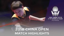 2018 China Open Highlights | Wang Manyu vs Mima Ito (1/2)
