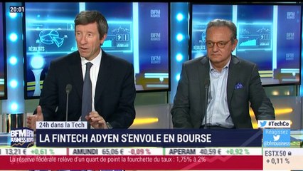 24h dans la Tech: La Fintech Adyen s'envole en Bourse  - 13/06