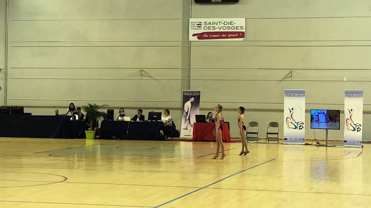 Saint-Dié-des-Vosges : championnat de France N3 de Twirling-bâton