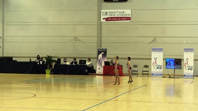 Saint-Dié-des-Vosges : championnat de France N3 de Twirling-bâton