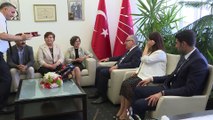 Siyasi partilerde bayramlaşma - HDP heyetinden CHP'ye ziyaret - ANKARA