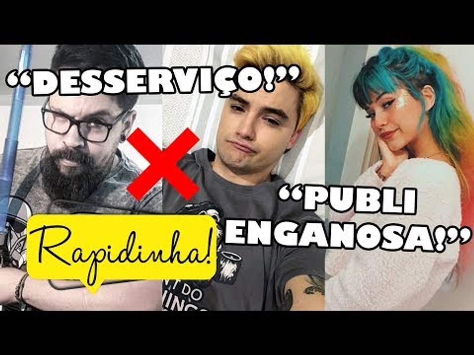 YOUTUBER REBATE ACUSAÇÃO DE PUBLI ENGANOSA | “DESSERVIÇO”, GENERAL NERD REBATE FELIPE NETO