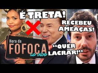 Treta! GABY AMARANTOS DETONA SILVIO SANTOS, DANILO GENTILI E É AMEAÇADA NA WEB