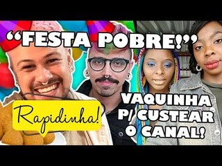 É PIKA! FIH, DO “DIVA DEPRESSÃO”, COMEMORA ANIVER C/ FESTA POBRE | “PAPO DE PRETA” PEDE AJUDA