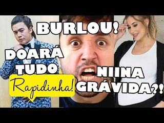GRÁVIDA, SÓSIA DE NIINA SECRETS CONFUNDE FÃS | LEON POSTA "UM VÍDEO FELIZ" E BURLA O YOUTUBE