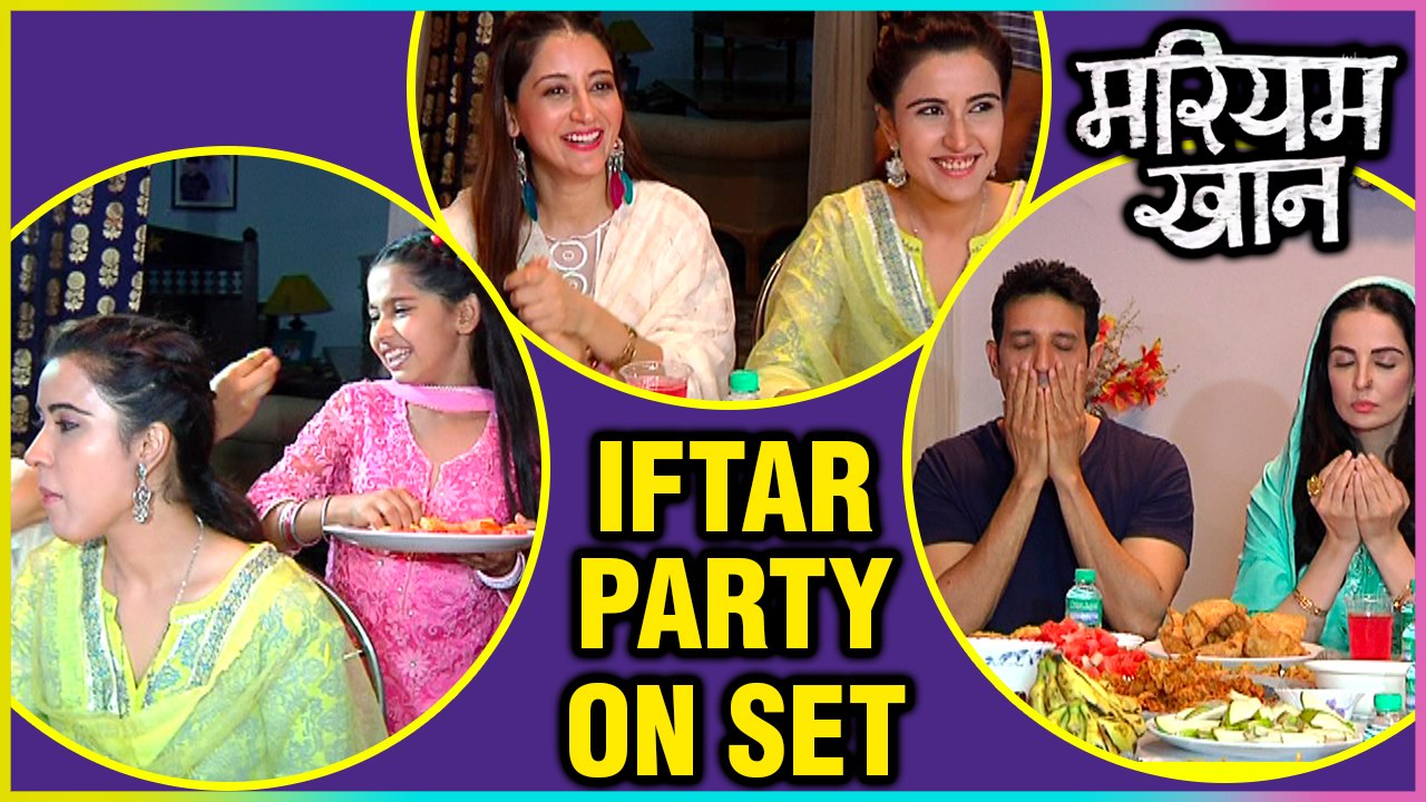 Mariam Khan Reporting Live Star Cast Celebrates Iftar On Sets | Ramazan Special 2018