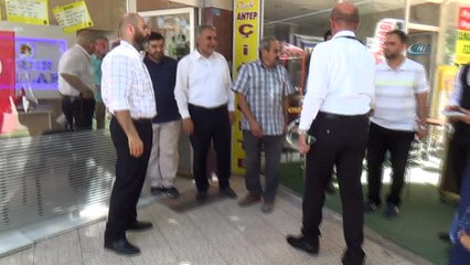 Hasan Angı ve Abdullah Ağralı’dan esnaf ziyaretleri