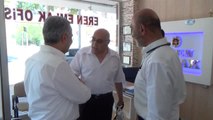 Hasan Angı ve Abdullah Ağralı'dan Esnaf Ziyaretleri