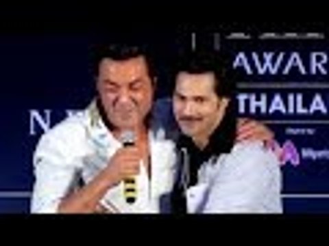 Varun Dhawan Makes Fun Of Bobby Deol At IIFA Press Conference | Bollywood Buzz