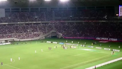 前半の鹿島CKのチャンス 2017 J1第18節 鹿島アントラーズVSFC東京