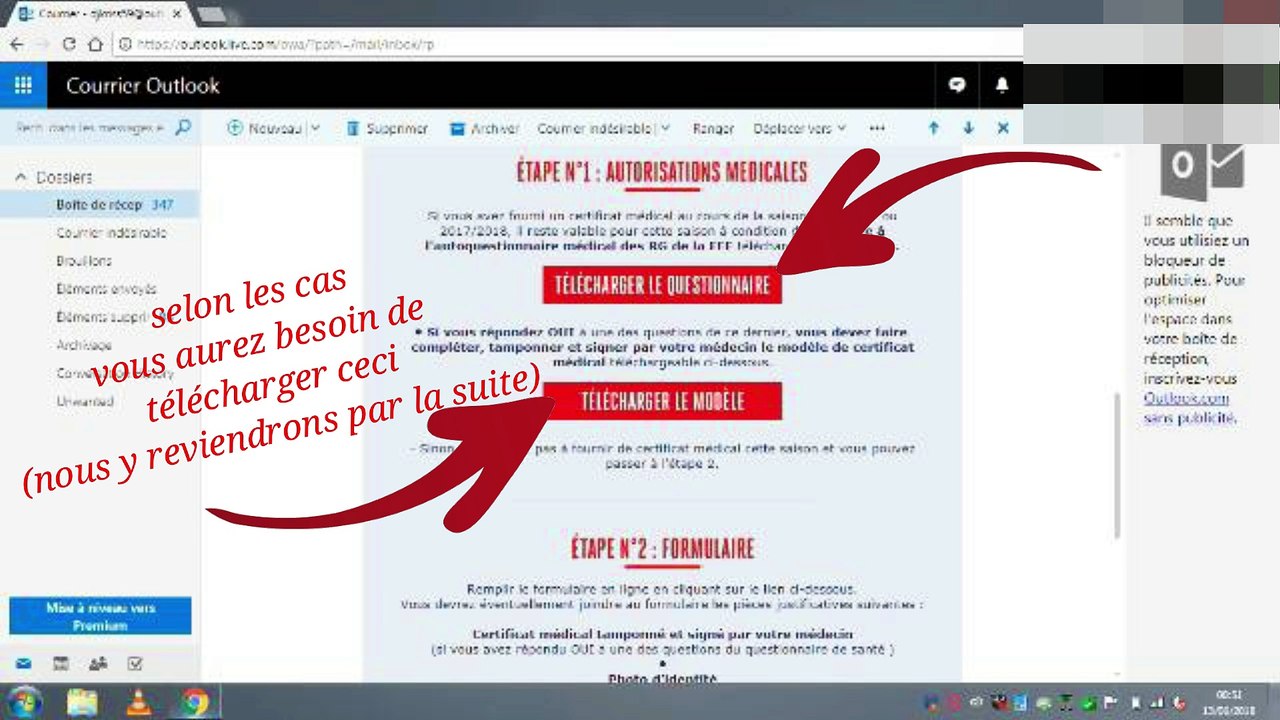 Tutoriel pour les licences